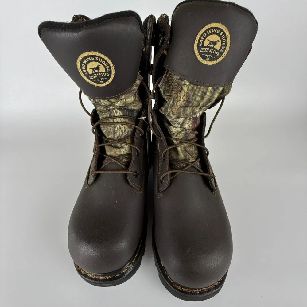 Irish Setter Gunflint II 2813 Mens Hunting Boots‎ 1000g Insulated 9.5 EE Camo